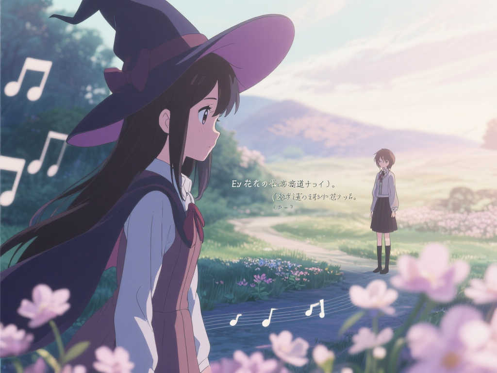 动画《直至魔女消逝》公开ED《花咲く道で》无字幕影像 动画《直至魔女消逝》公开ED《花咲く道で》无字幕影像