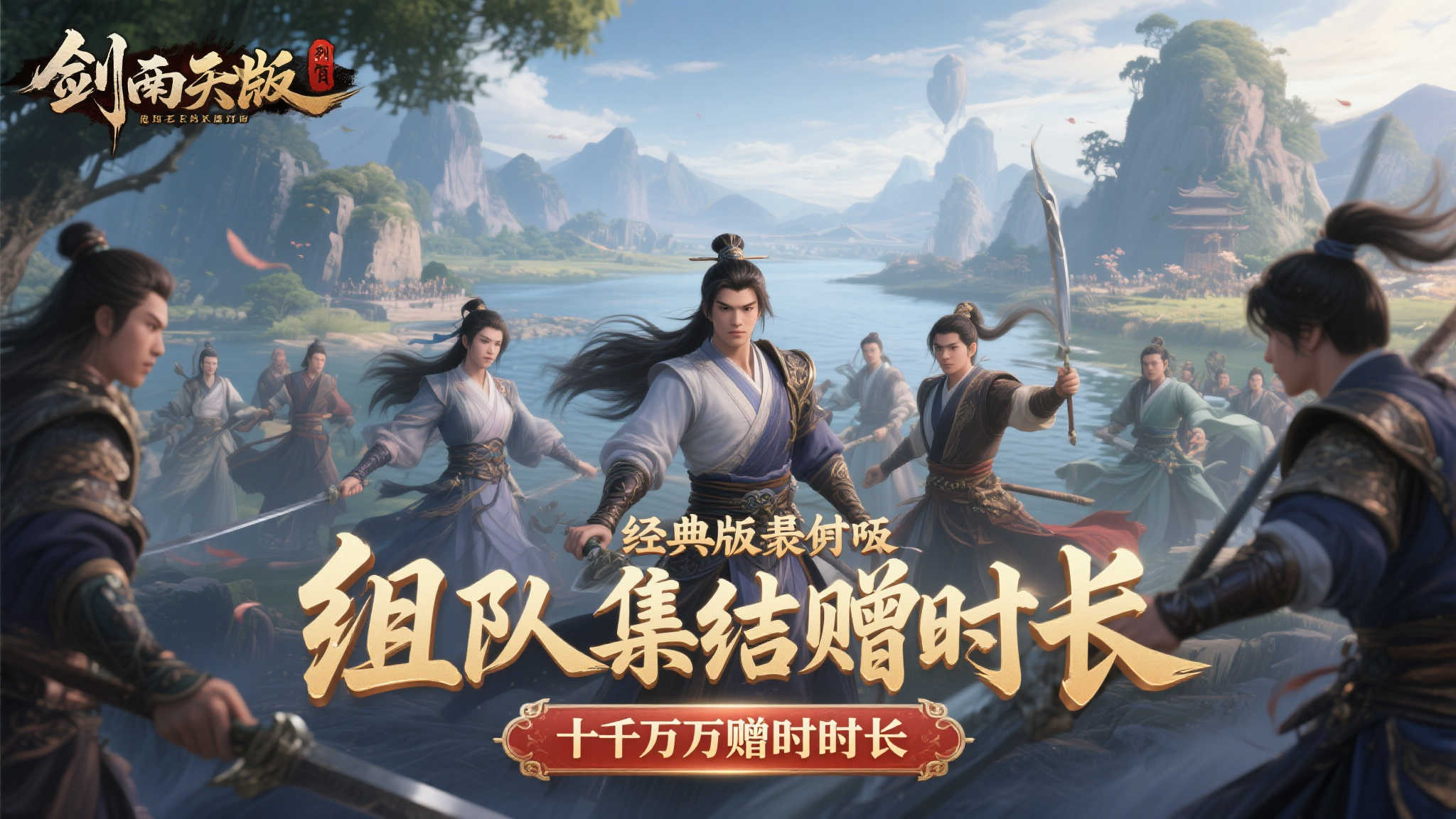 《剑网一端游》经典版侠士齐聚,组队领时长,共护江湖驱敌寇! 在无数武侠游戏爱好者的记忆中,《剑网一端