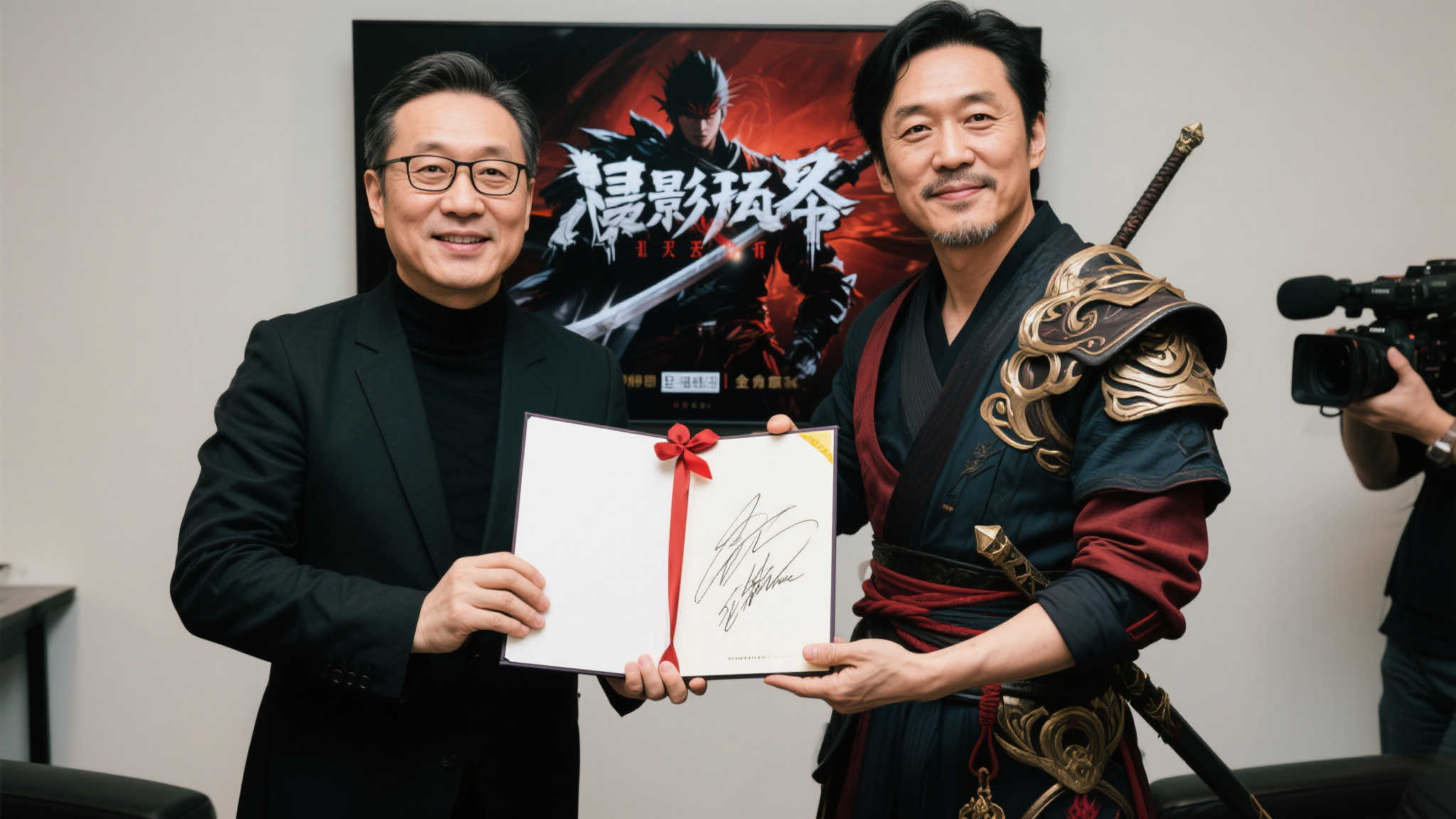 跨界联动!《影之刃零》制作人展示金亨泰签名《剑星 游戏行业的竞争往往激烈,但优秀的创作者之